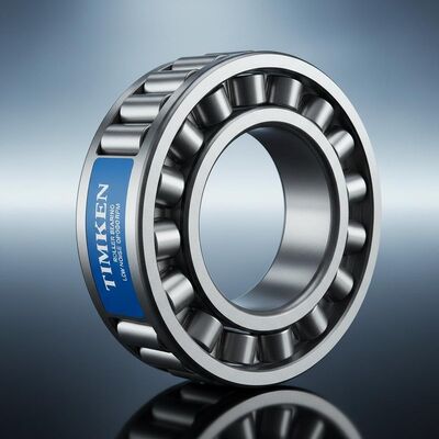 TIMKEN-Rolllager mit geringer Geräuschbelastung Stahlkäfigkonstruktion und Geschwindigkeitsbewertung bis zu 10.000 U/min