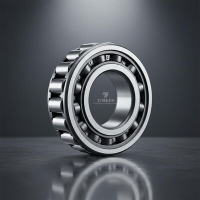 TIMKEN Roller Bearing with Steel Cage and Salt Bath Quenching for Low Noise Operation